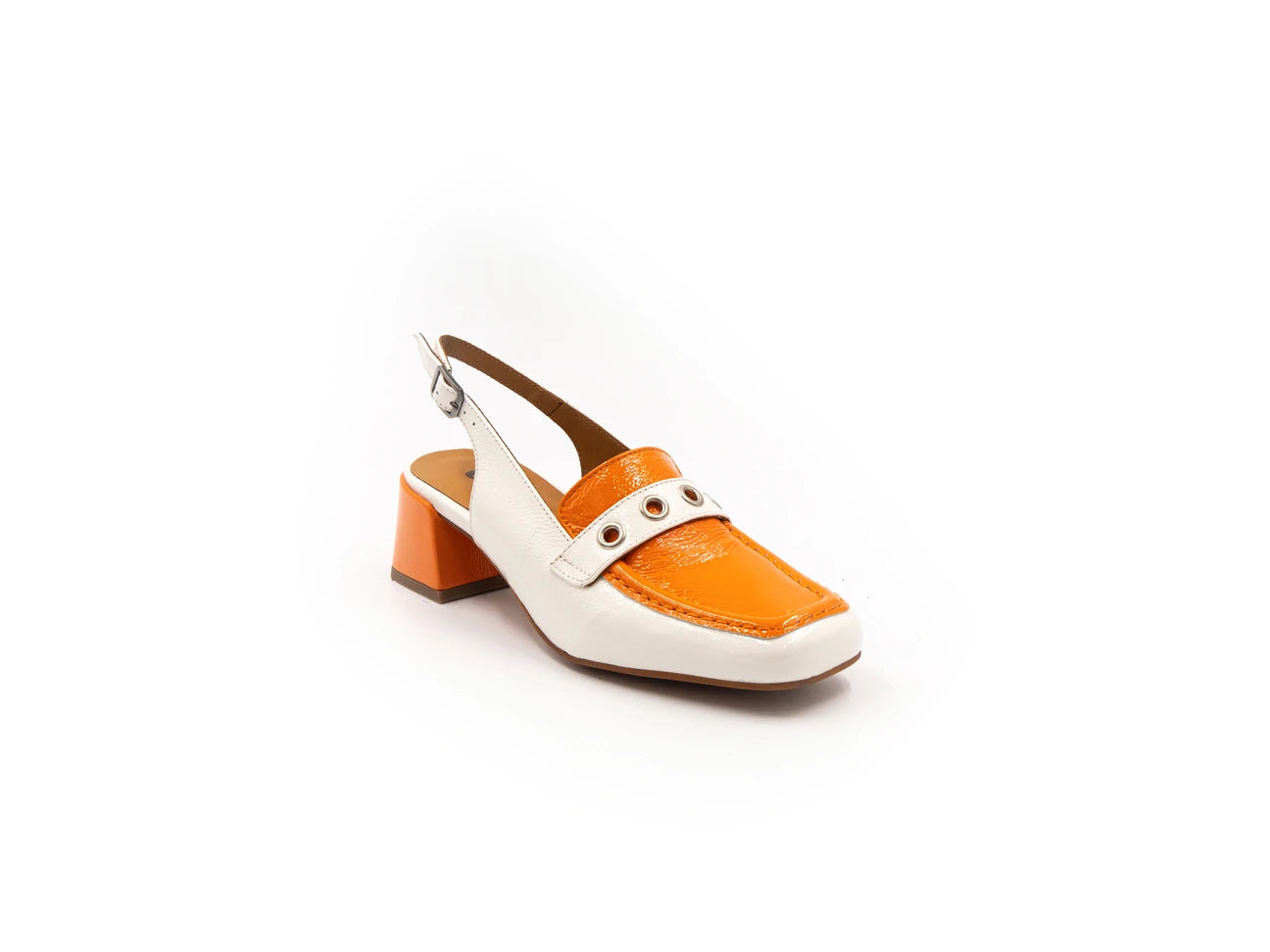 orange and white dress shoes Solis Ember, Women's, Size: US11 / UK10 / EU44, White