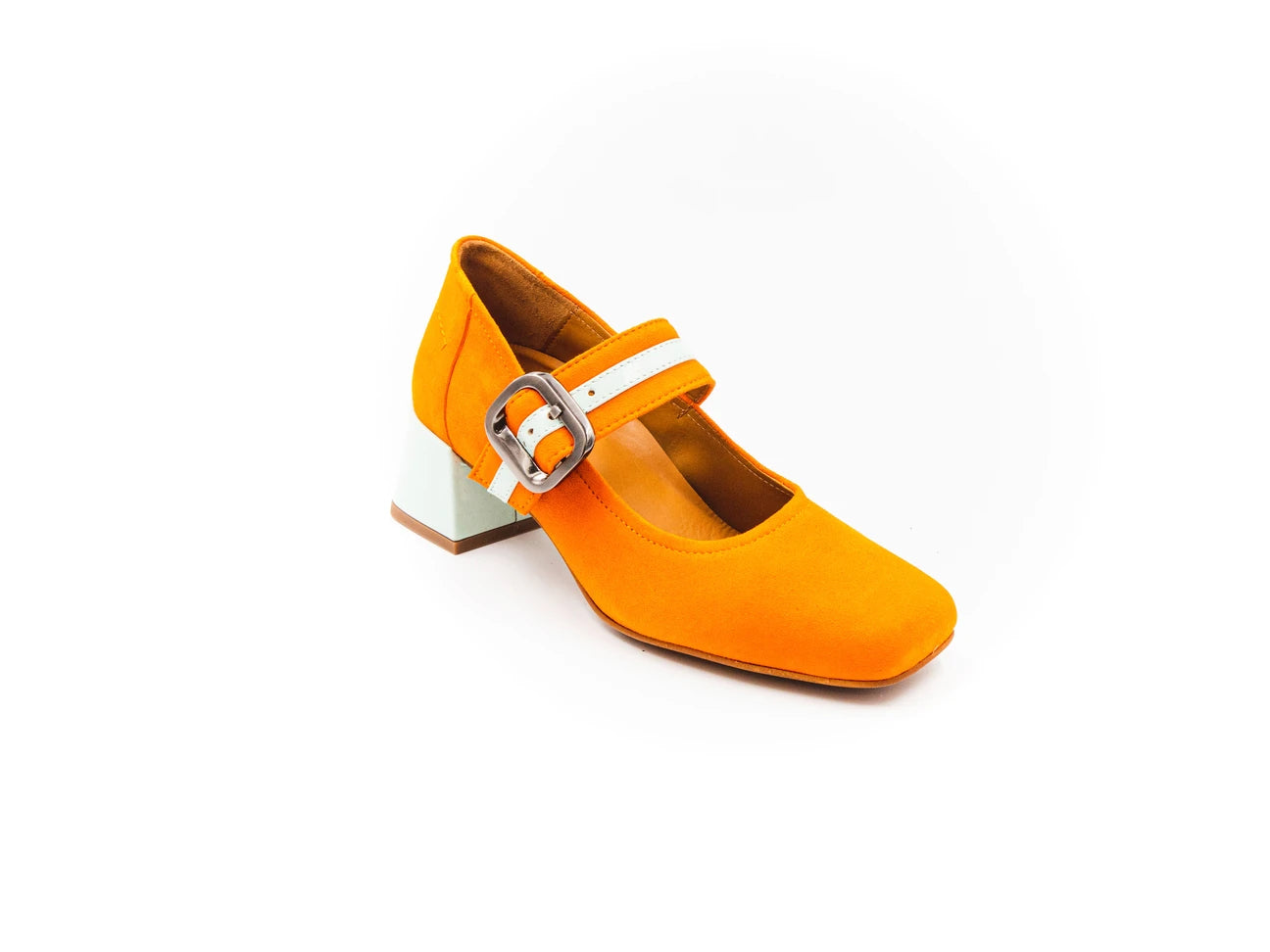 bright orange dress shoes Men Tuxedo Shoes MSD-179C Orange Church suits for less